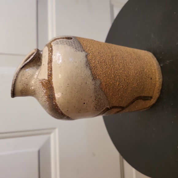 Signed Wabisabi Studio Ceramic Mid-century Modern Vase 6.5" - Picture 4 of 9